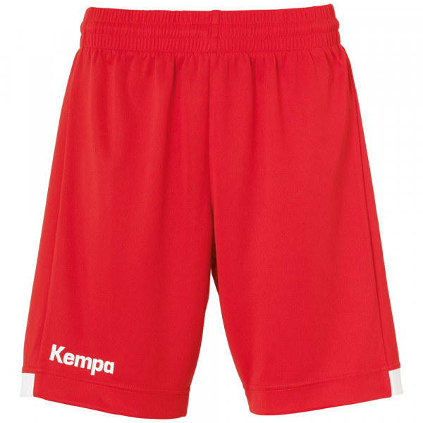 Kempa Player Lange Shorts Damen rot weiß