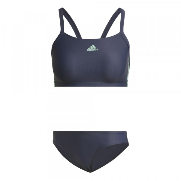 Adidas 3-Streifen Bikini Damen navy türkis