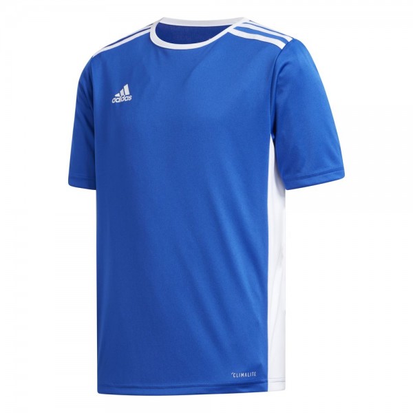 Adidas Fußball Entrada 18 Match Trikot Kurzarmshirt Kinder Teamtrikot blau weiß