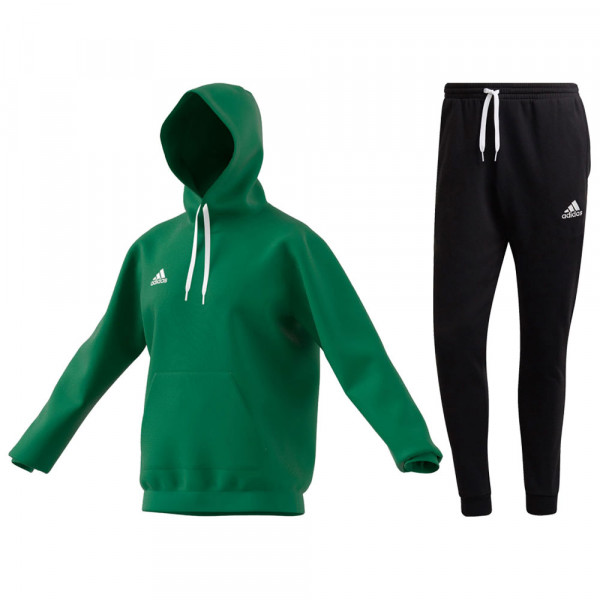Adidas Entrada 22 Jogginganzug Kinder grün schwarz