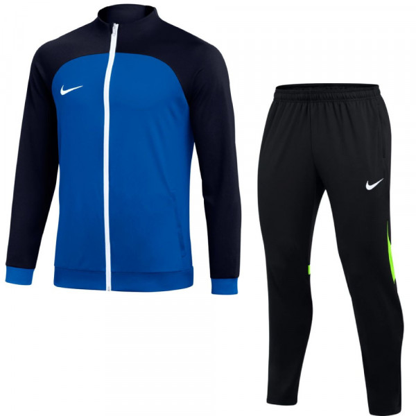 Nike Academy Pro Trainingsanzug Herren blau dunkelblau schwarz neongrün