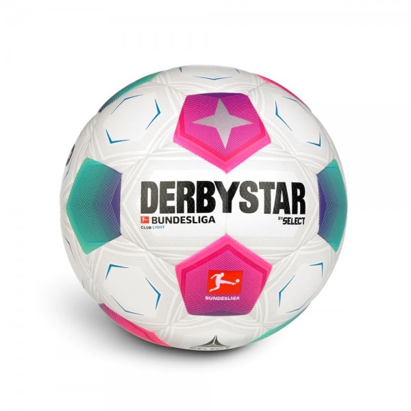 Derbystar Bundesliga Club Light v23 350g weiß blau magenta Gr 5