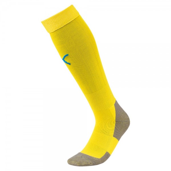 Puma Herren Fussball Liga Core Stutzen Männer Socken gelb blau