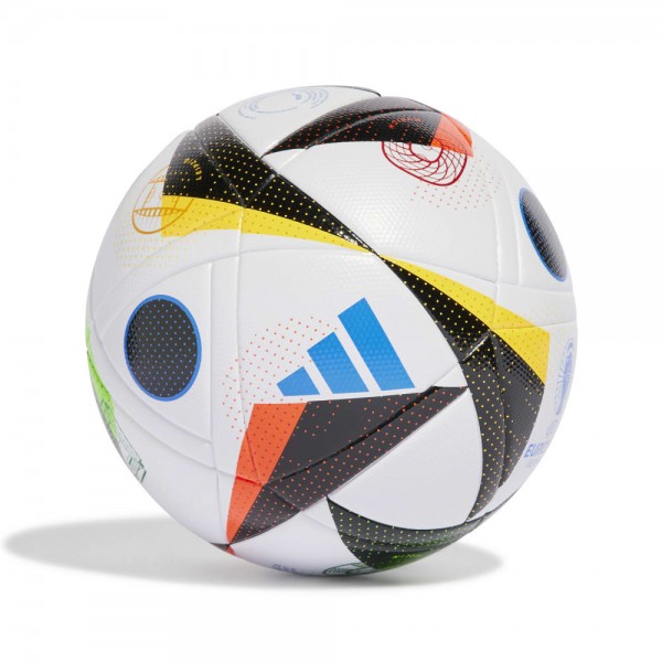 Adidas Euro 24 League Ball weiß schwarz orange blau