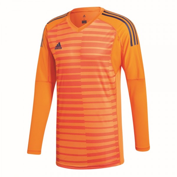 Adidas Adipro 18 Fußball Match Torwart Trikot Kinder Goalkeeper Langarmshirt orange