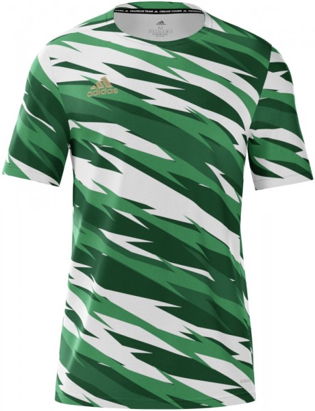 Adidas Fussball Trikot Tiger 20 Herren Kinder grün dunkelgrün weiß