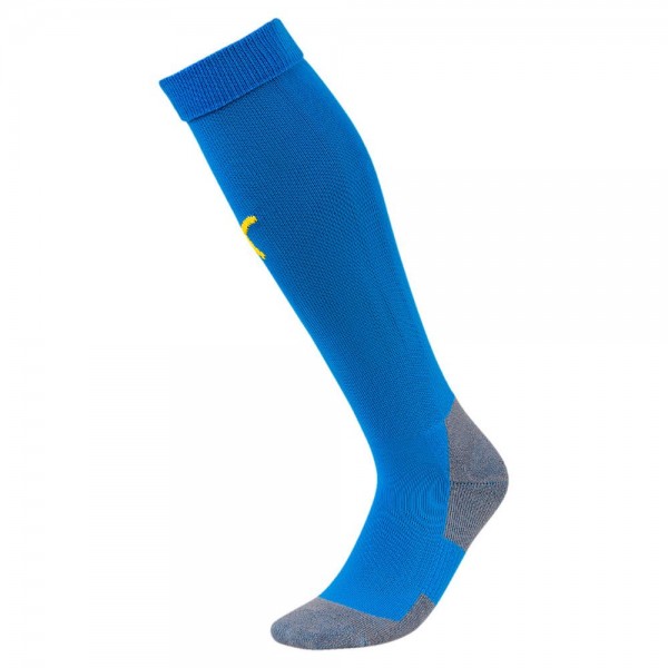 Puma Herren Fussball Liga Core Stutzen Männer Socken blau gelb