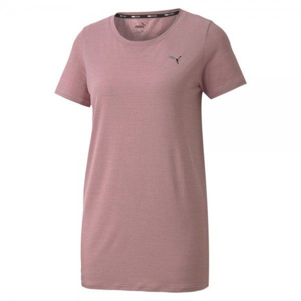 Puma Studio Lace Keyhole T-Shirt Damen pink