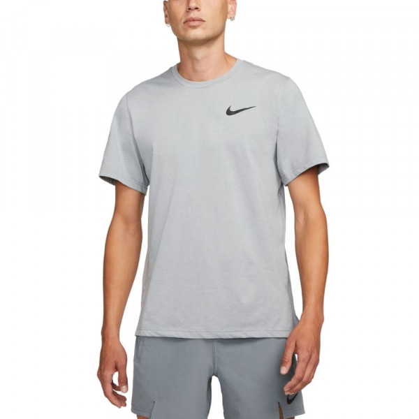 Nike Pro Dri-FIT Kurzarm-Oberteil Herren grau