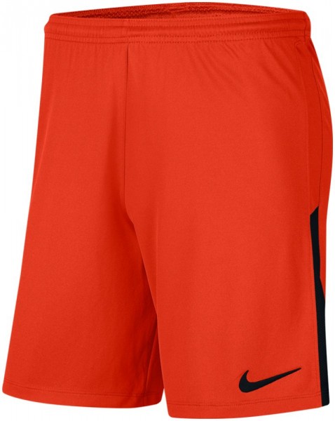 Nike Short League Knit II Herren neonorange schwarz