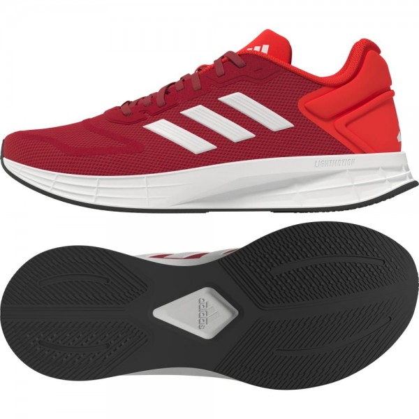 Adidas Herren Duramo SL 2.0 Laufschuhe rot weiß