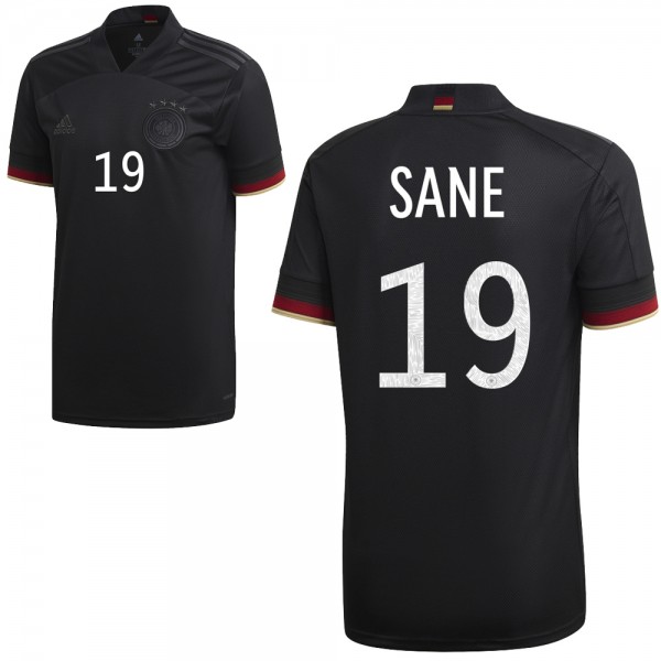 Adidas Deutschland Auswärtstrikot 2021 2022 Herren Sané 19