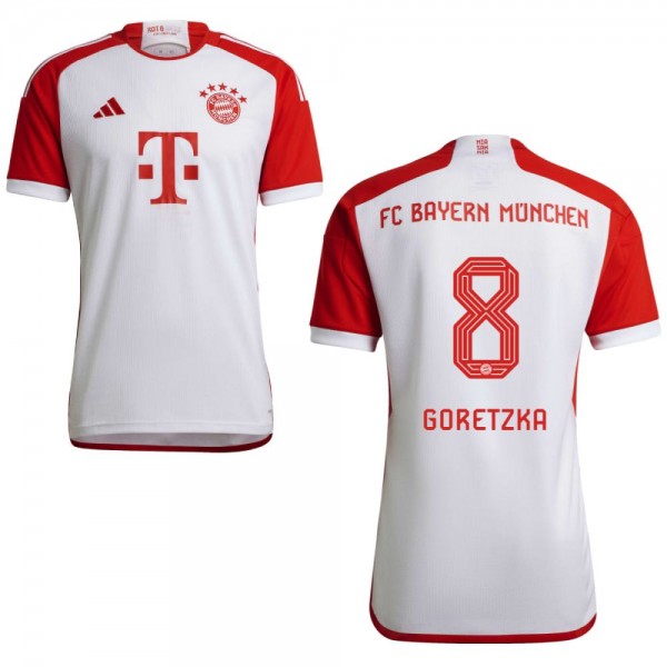 Adidas FC Bayern München Heimtrikot 2023 2024 Herren Goretzka 8