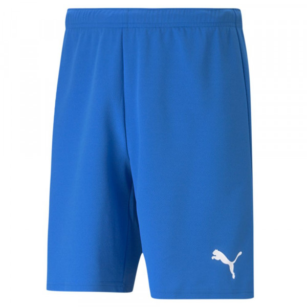 Puma Fußball teamRISE Shorts Herren blau weiß