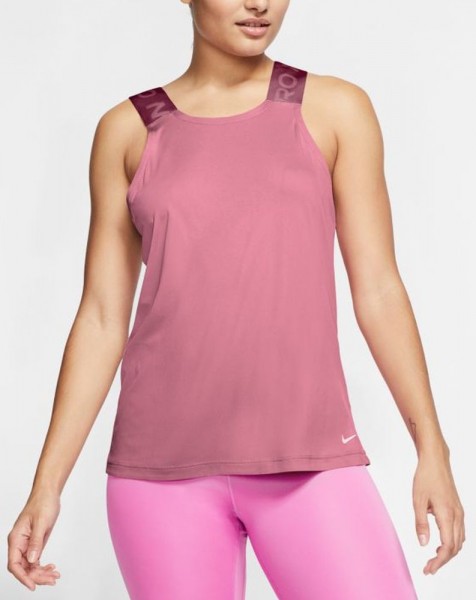 Nike Pro Damen Tanktop pink weiß