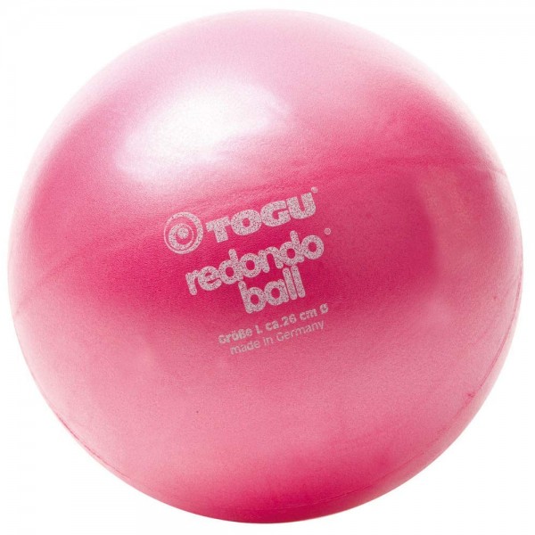 Togu Redondo Ball Gymnastikball Pilatesball Soft Trainingsball 26 cm rot