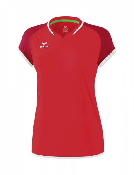 Erima Volleyball Zenari 3.0 Tanktop Trainingstop Sporttop Damen rot rubinrot weiß