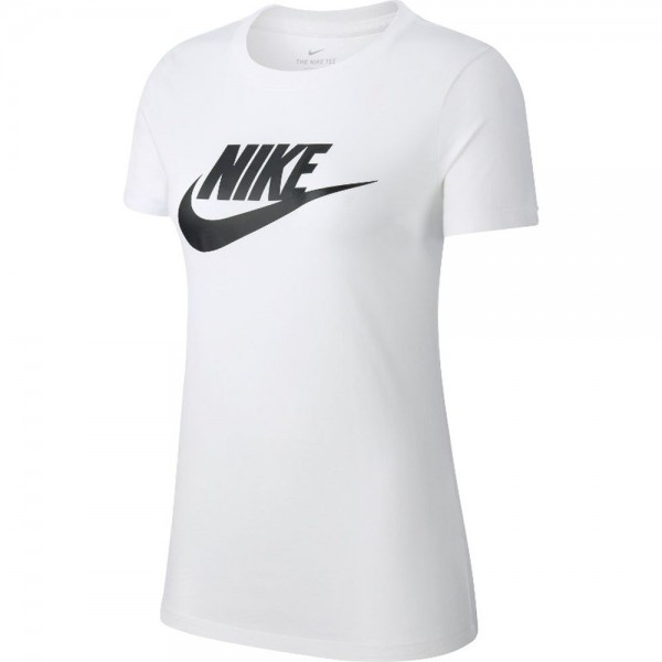 Nike Sportswear Essential T-Shirt Damen weiß schwarz