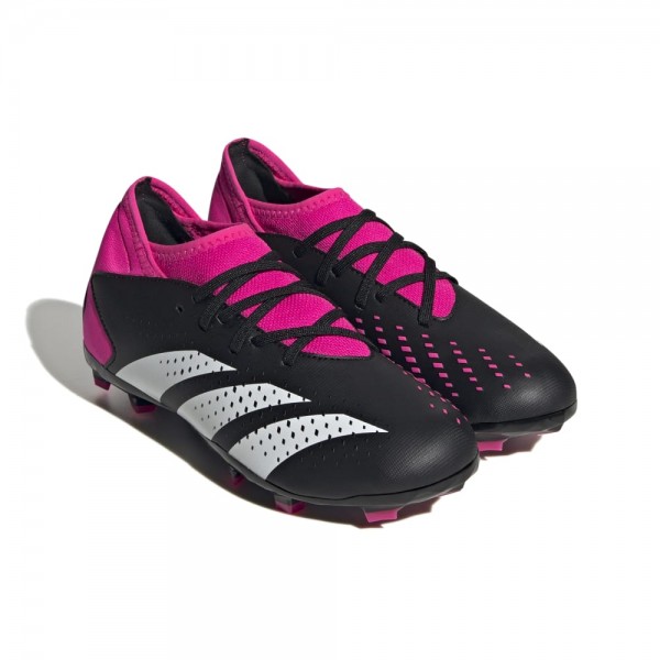 Adidas Predator Accuracy.3 FG Fußballschuhe Kinder pink schwarz weiß