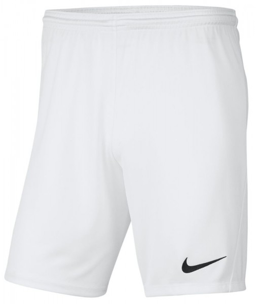 Nike Herren Fußball Park 3 Shorts weiß schwarz