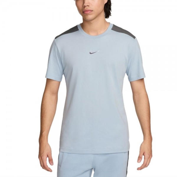 Nike Sportswear SP Graphic T-Shirt Herren hellblau grau