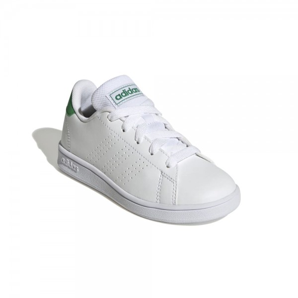 Adidas Advantage Lifestyle Court Lace Sneakers Kinder weiß grün