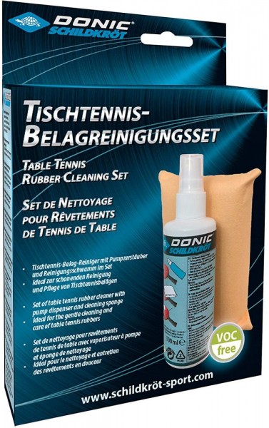 Donic-Schildkröt TT- Belag-Reinigungsset