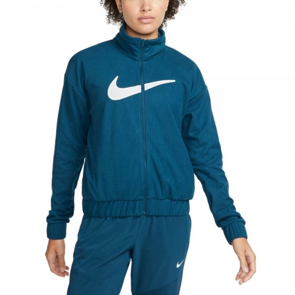 Nike Dri-FIT Swoosh Run Laufjacke Damen valerian blau