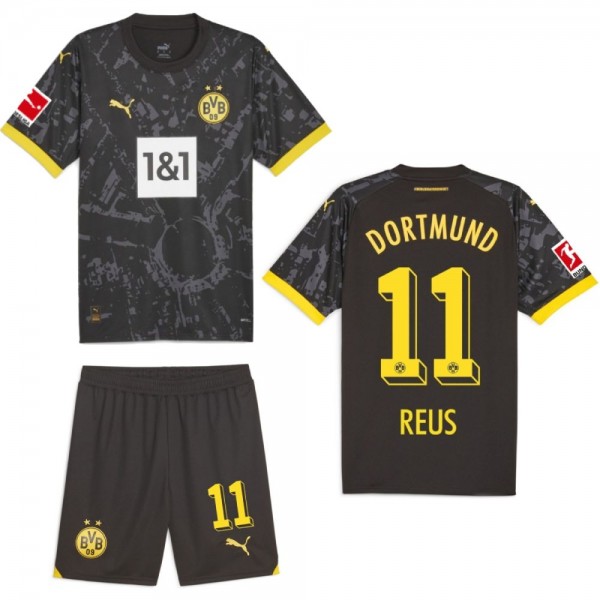 Puma Borussia Dortmund Auswärtsset 2023 2024 Trikot Shorts Herren Marco Reus 11