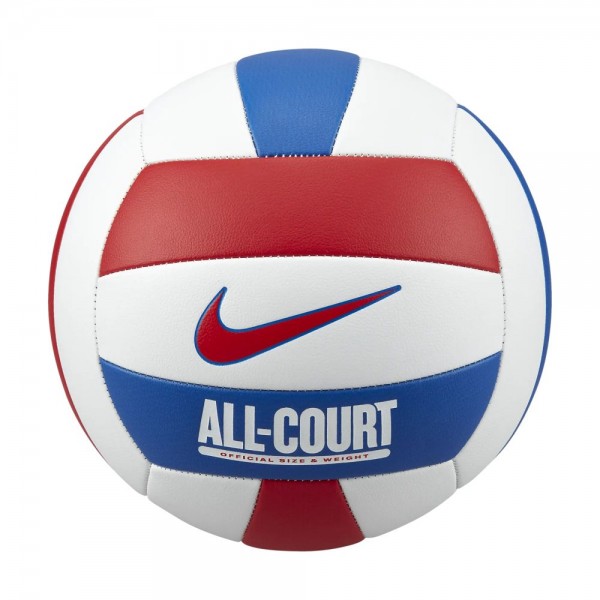 Nike All-Court Volleyball weiß blau rot Gr 5
