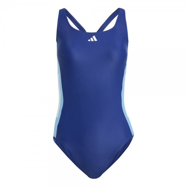 Adidas 3-Streifen Colorblock Badeanzug Frauen dunkelblau