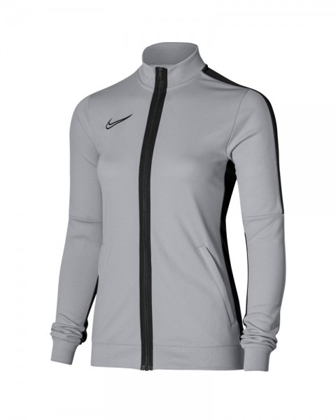 Nike Dri-FIT Academy 23 Strick-Track-Jacke Damen grau schwarz