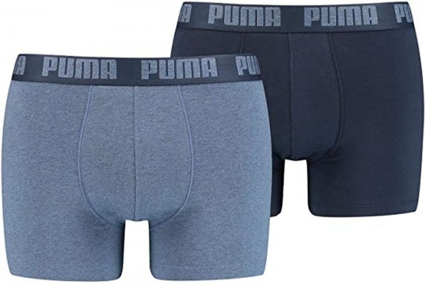 Puma Basic Boxershorts 2er Pack Herren denim