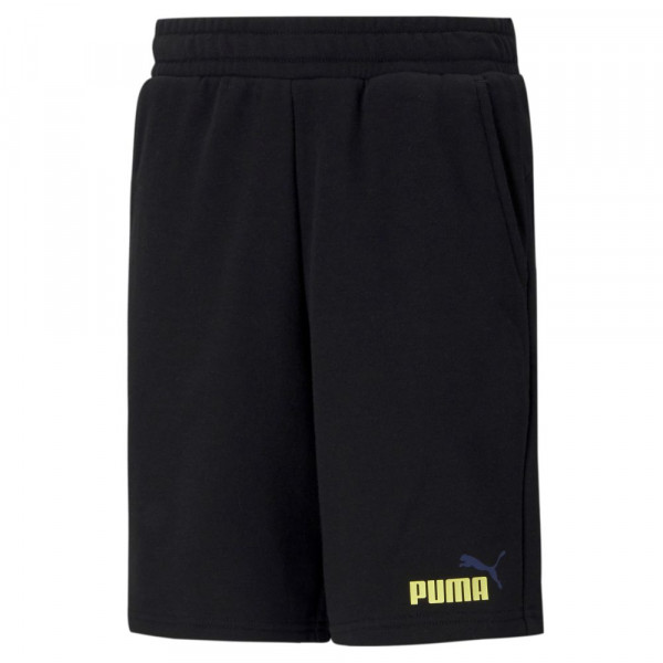 Puma Essentials+ 2 Col Logo Shorts Jungen schwarz