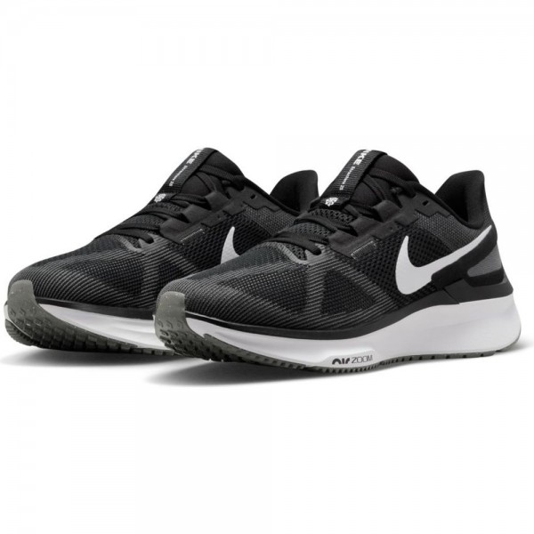 Nike Structure 25 Straßenlaufschuhe Herren schwarz grau weiß