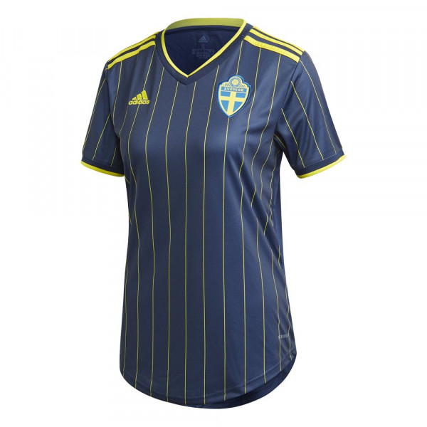 Adidas Schweden Away Trikot 2020 2021 Damen blau gelb