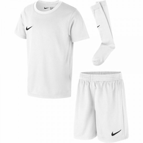 Nike Fußball Kleinkinder Dri-Fit Park Set weiß