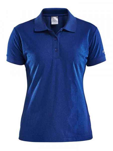Craft Polo Shirt Pique Classic Damen blau