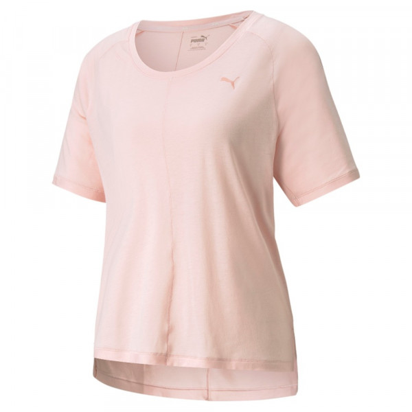Puma Studio Tri Blend Relaxed T-Shirt Damen pink