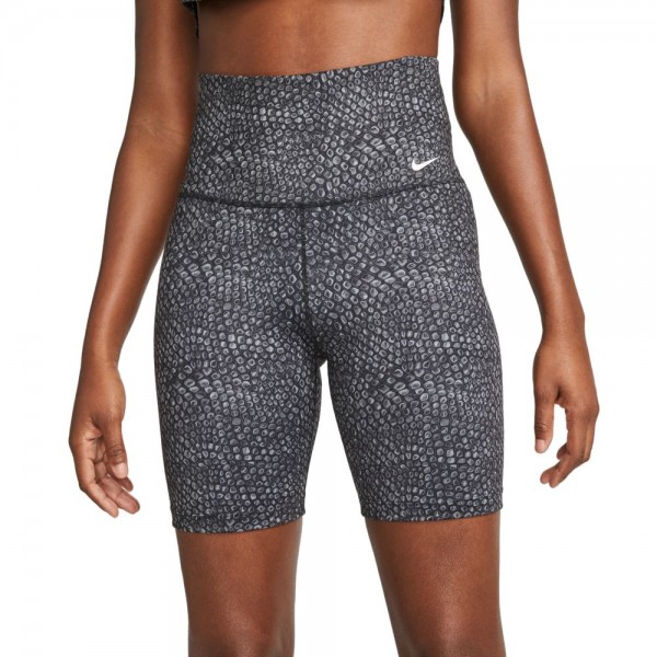 Nike One Biker-Shorts mit Print Damen schwarz weiß