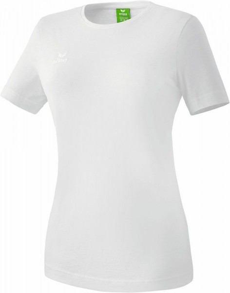 Erima Teamsport T-Shirt Damen Baumwolle weiß