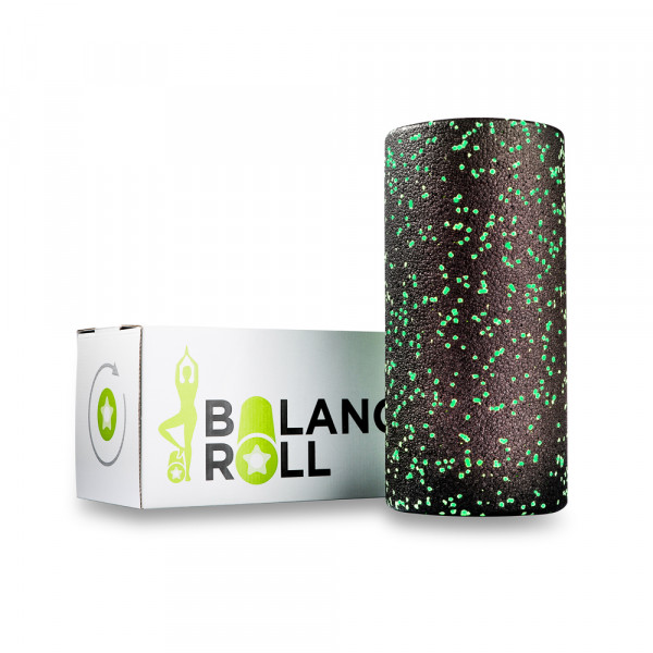 Balance Roll Faszienrolle mittel schwarz grün