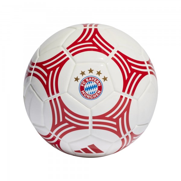 Adidas FC Bayern München Home Miniball weiß rot Gr Mini