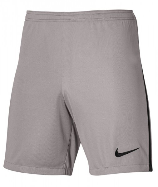 Nike Dri-FIT League III Strick Shorts Herren grau schwarz
