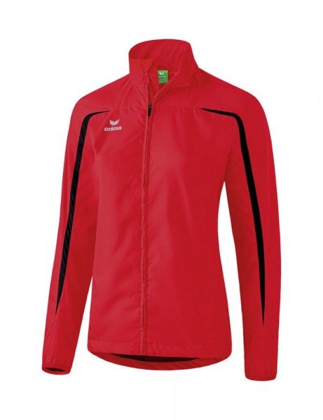 Erima Running Laufjacke Trainingsjacke Damen rot schwarz