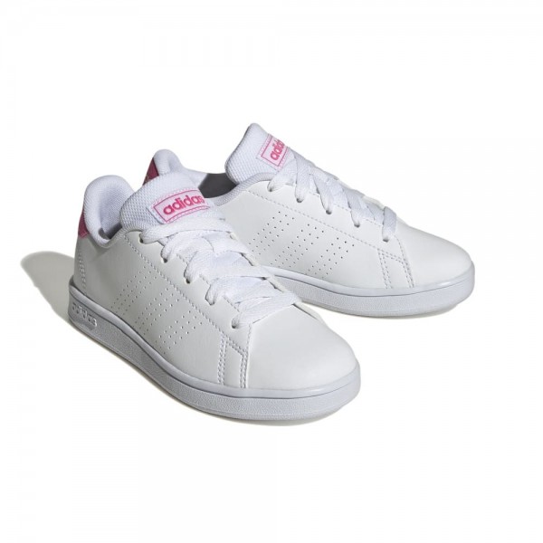 Adidas Advantage Lifestyle Court Lace Sneakers Kinder weiß pulse magenta