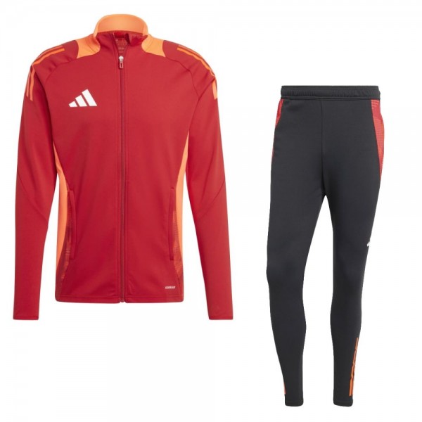 Adidas Tiro 24 Competition Trainingsanzug Herren rot schwarz