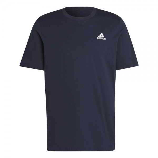 Adidas Essentials Single Jersey Embroidered Small Logo T-Shirt Herren legend ink