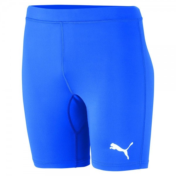 Puma Fußball Bodywear Herren Liga Baselayer Unterhose Kurze Tights Funktionshose blau