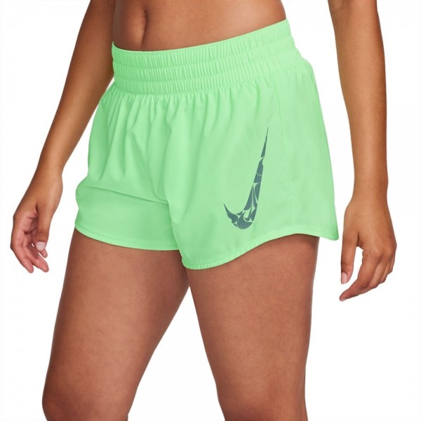 Nike One Dri-FIT-Shorts Damen hellgrün bicoastal